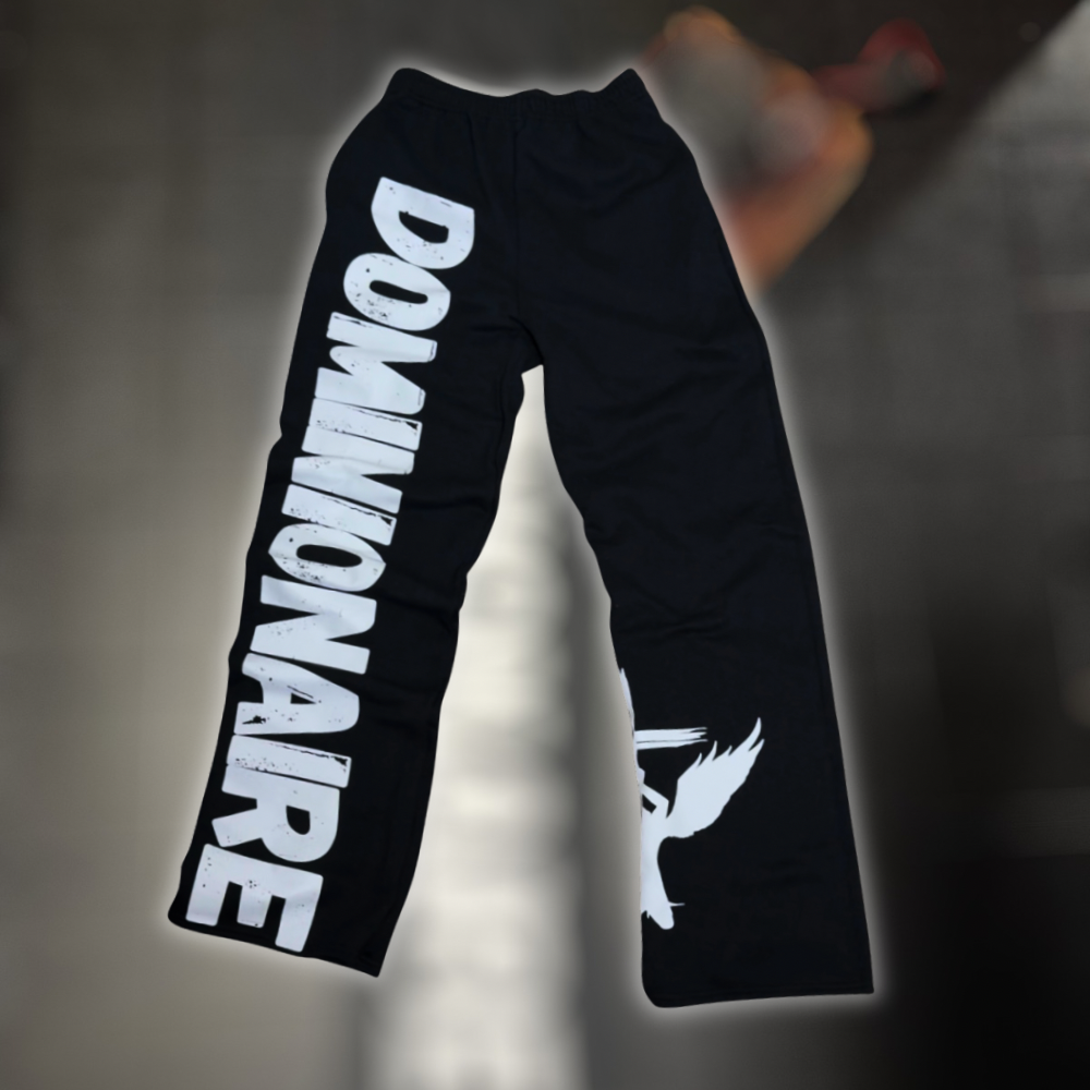 DOMINIONAIRE- BLACK PANTS