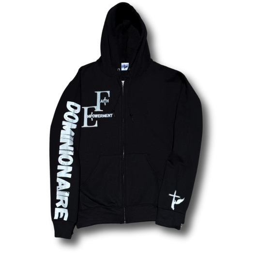 DOMINIONAIRE HOODIE- BLACK