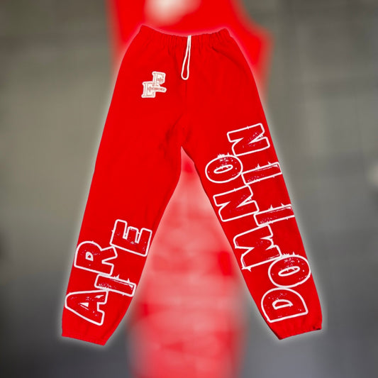 DOMINIONAIRE- CHERRY RED SWEATS